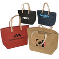 Hamptons Jute Tote Bag